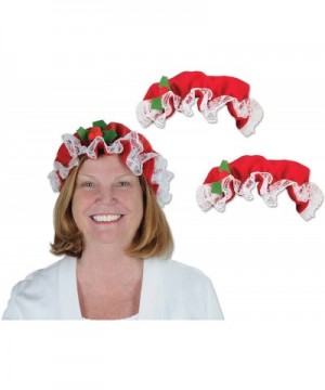 20812 3Piece Mrs. Claus Hats- Red/White/Green - C212O6UJZ6E $5.98 Hats