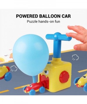 Balloon Powered Cars Balloon Racers Aerodynamic Cars Stem Toys Party Supplies Preschool Educational Science Toys with Manual ...