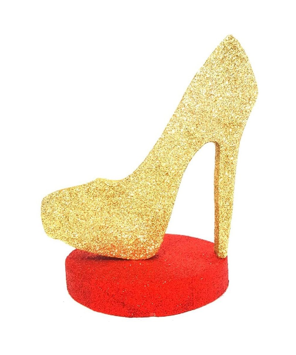 High Heel Centerpiece (Gold/Red) - Gold/Red - CQ189WYGKHA $23.35 Centerpieces