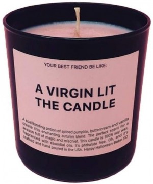 Candles - A Virgin Lit The Candle - CL18Z3ETQQK $23.50 Cake Decorating Supplies