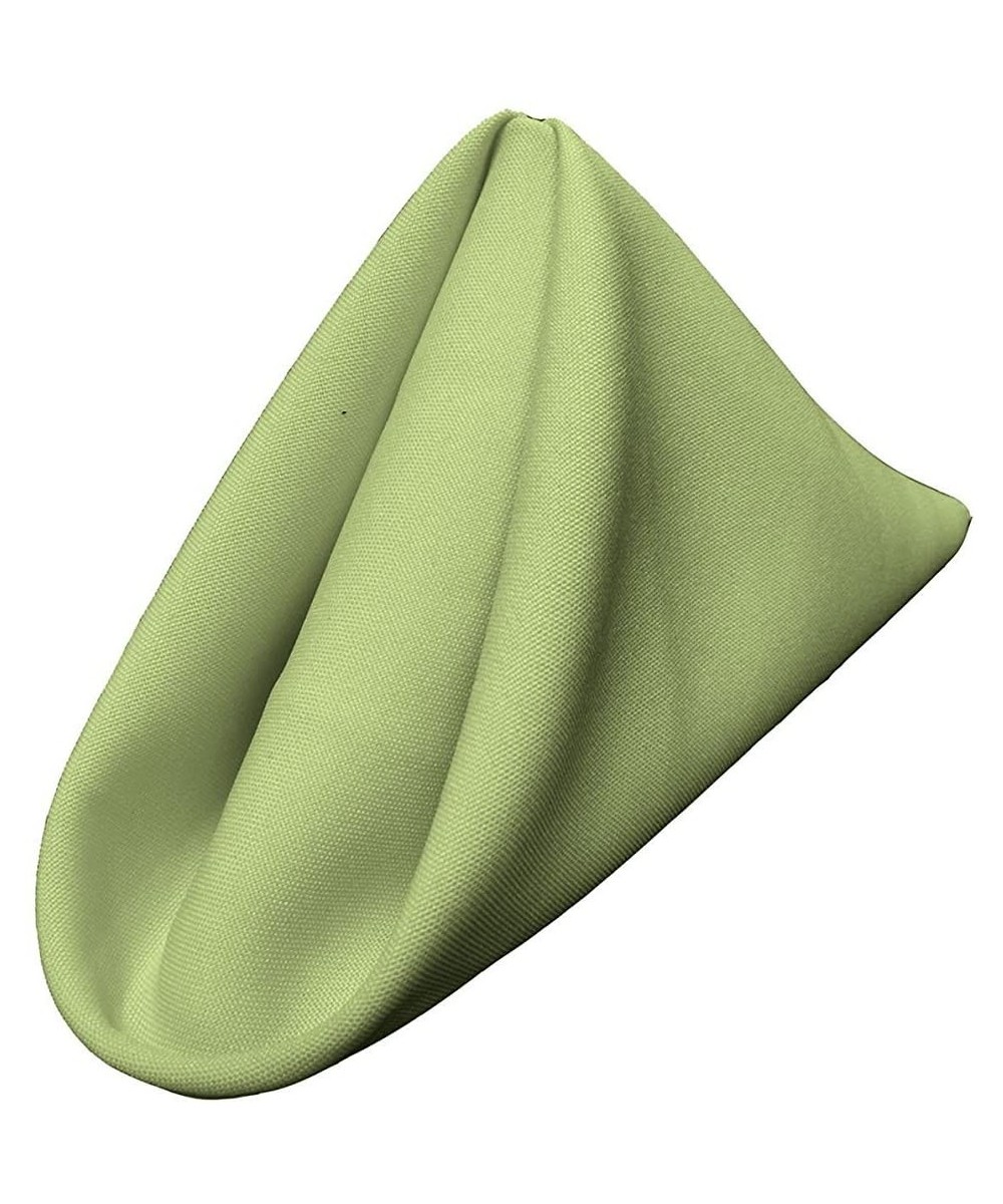 10-Pack Polyester Poplin Napkins- 18 by 18-Inch- Sage - Sage - CP11F7PDVRJ $11.21 Tableware