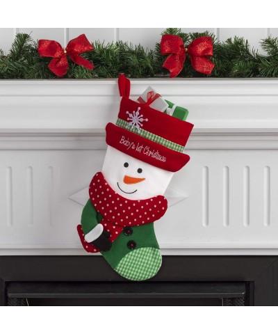 Christmas Stockings with Festive Designs (16 inch 3D Snowman) - 16 Inch 3d Snowman - CX18SZOZGI9 $13.67 Stockings & Holders