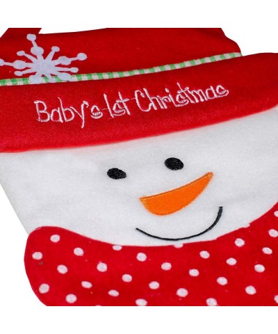 Christmas Stockings with Festive Designs (16 inch 3D Snowman) - 16 Inch 3d Snowman - CX18SZOZGI9 $13.67 Stockings & Holders