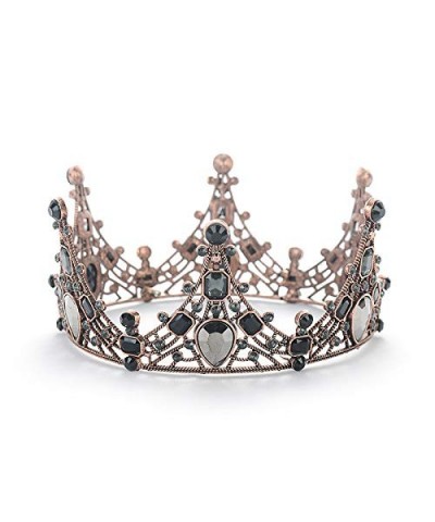 Cake Crown Topper- Baroque Cake Decoration for Wedding Birthday Party Supplies - CJ18RLZYDTW $8.66 Cake & Cupcake Toppers