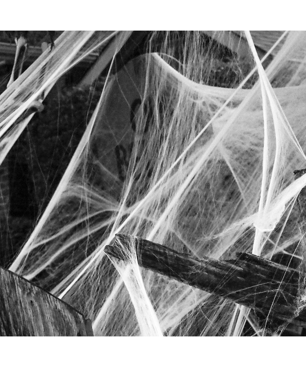 1000 sqft Fake Super Stretch Spider Web Cobwebs Halloween Party Decoration Supplies for Indoor and Outdoor - C718XH58CZ7 $7.3...