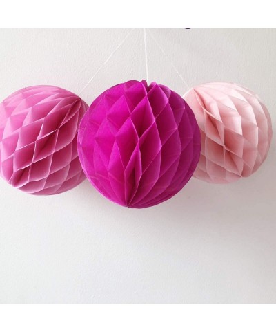 12pcs 6 inch 8 inch Tissue Paper Honeycomb Balls Party Backdrop Decoration Paper Flower Balls Craft Kit Paper Honeycomb Ball ...