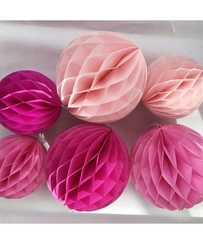 12pcs 6 inch 8 inch Tissue Paper Honeycomb Balls Party Backdrop Decoration Paper Flower Balls Craft Kit Paper Honeycomb Ball ...