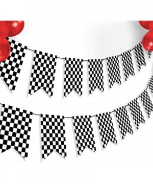 Checkered Black and White Banner Race Flag Banner Checkered Flag Banner Racing Flags Racing Birthday Party Supplies Finish Li...