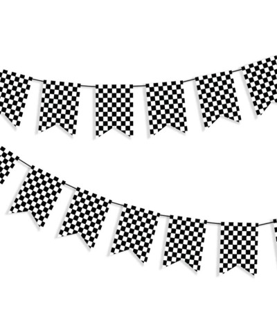 Checkered Black and White Banner Race Flag Banner Checkered Flag Banner Racing Flags Racing Birthday Party Supplies Finish Li...
