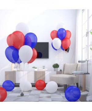 USA Balloon Latex American Patriot 4th July Celebration Color (USA) 10 inch 24 pcs (8 red + 8 Blue + 8 White) Bundle Balloons...