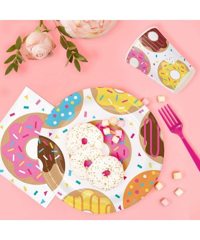 Donut Party Supplies Decorations Balloons - Donut Party Set With Balloons - CV19223ZHUK $16.84 Party Packs