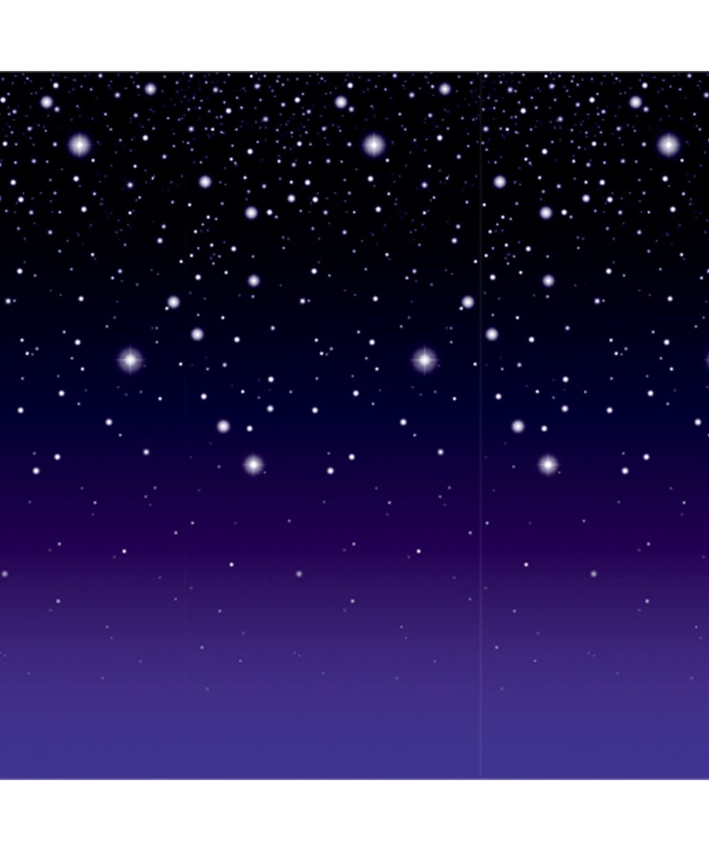 Starry Night Backdrop Party Accessory (1 count) (1/Pkg) - C411839JVWZ $11.80 Streamers