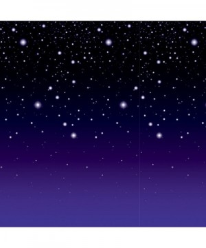 Starry Night Backdrop Party Accessory (1 count) (1/Pkg) - C411839JVWZ $11.80 Streamers