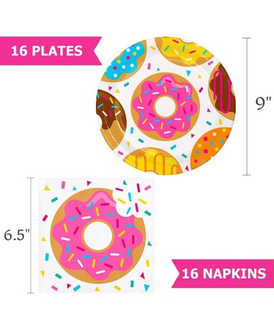 Donut Party Supplies Decorations Balloons - Donut Party Set With Balloons - CV19223ZHUK $16.84 Party Packs