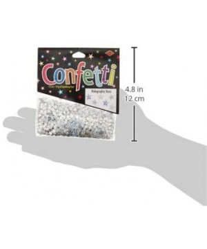 Silver Holographic Stars Confetti- 1/2-Ounce - CU11H5G9D0H $6.84 Confetti