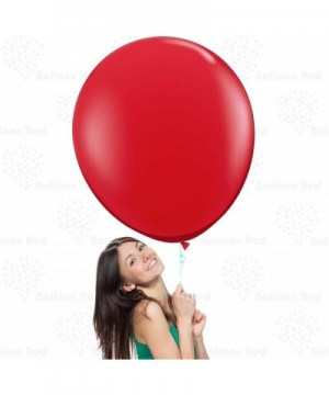 Red 36 Inch Giant Latex Balloons 3 Pack Large Thickened Extra Strong Jumbo Big for Baby Shower Garland Wedding Photo Booth Bi...