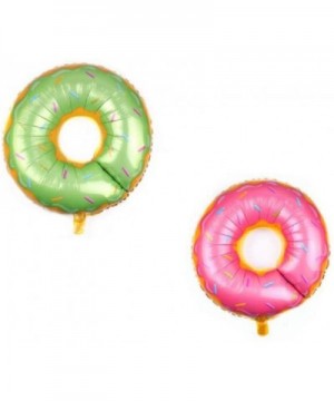 6pcs Donut Foil Balloons Aluminum Foil Mylar Helium Party Balloon for Wedding Birthday Party Decoration - Pink - C318LAHAD96 ...