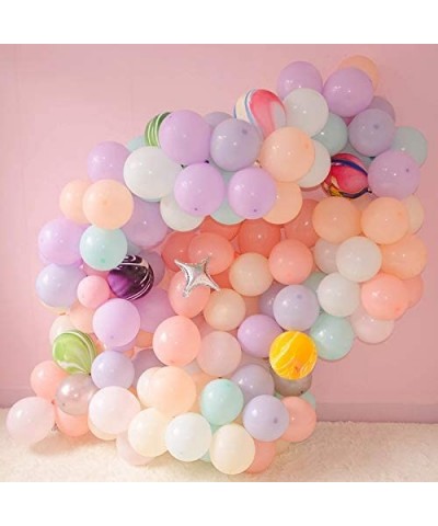 100ps Pastel Latex Balloons 5 Inches Assorted Macaron Candy Colored Latex Party Balloons for Wedding Graduation Kids Birthday...