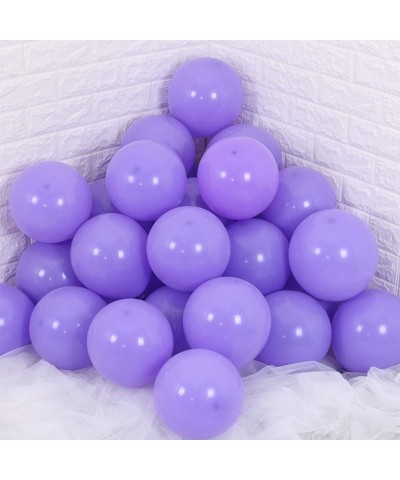 100Pcs Purple Latex Balloons 10 inch Large Helium Party Balloons for Halloween Wedding Birthday Ceremony Decorations - Purple...