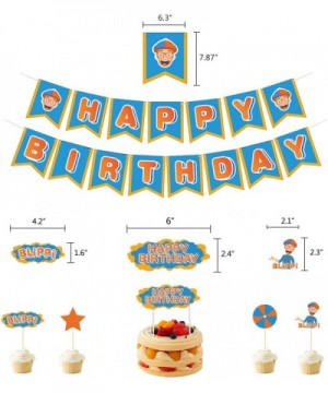 Blippi Birthday Party Supplies Blippi Party Supplies Birthday Decorations Party Pack For Kids with Blippi Balloons Birthdays ...