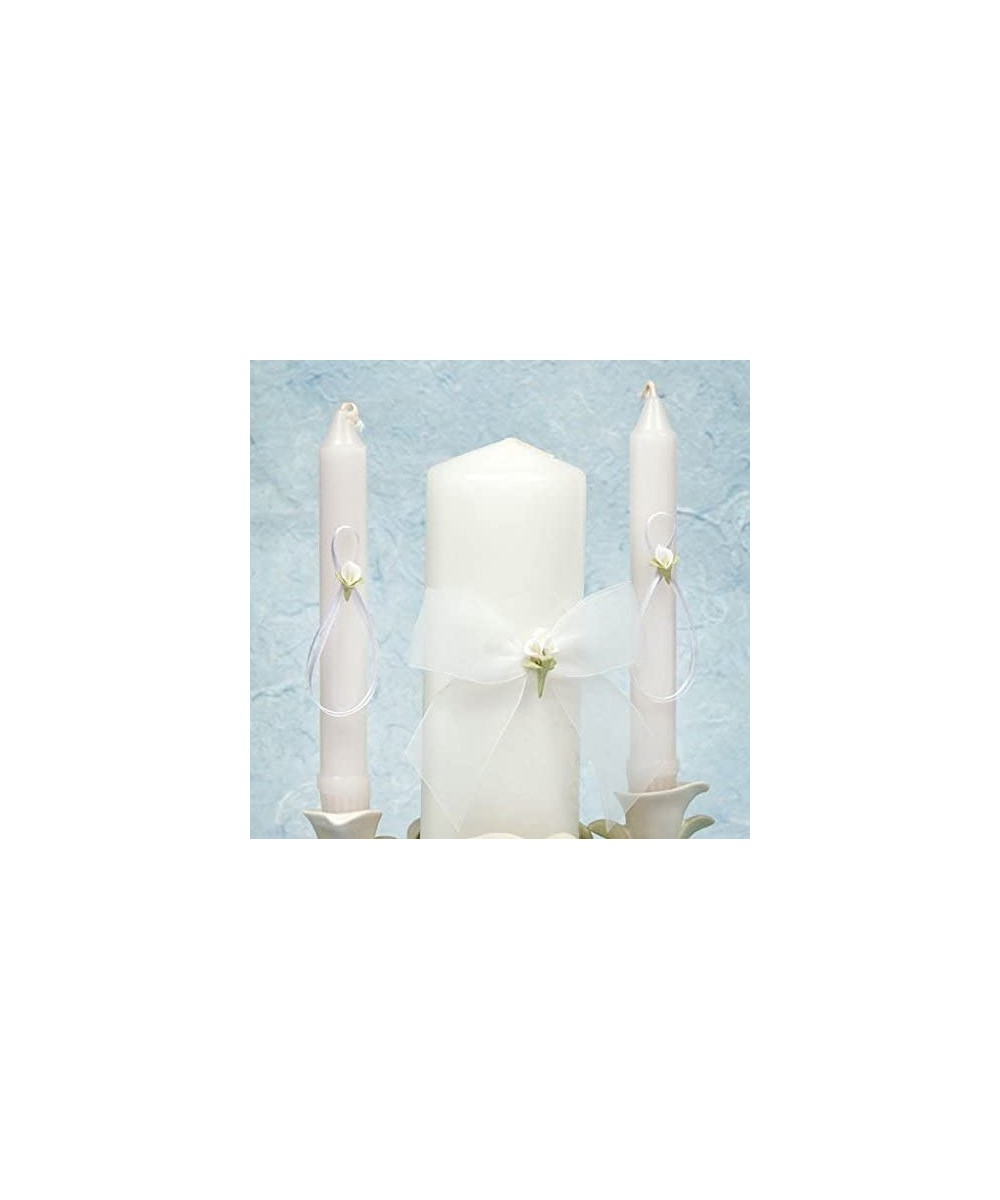 Calla Lily Bouquet Wedding Unity Candle Set Candle Color White - Candle Color White - CG11L12ZA75 $32.97 Ceremony Supplies