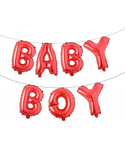 16 inch Baby Boy Girl Banner Foil Letter Balloons Garland for Birthday Baby Shower Gender Reveal Party Decoration Supplies (B...