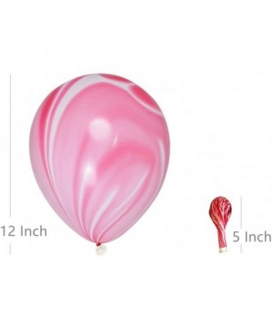 Pack of 18 Pink Marble Balloons for Party Wedding Decoration- 12 Inch (Pink) - Pink - CV18ELXE549 $6.55 Balloons