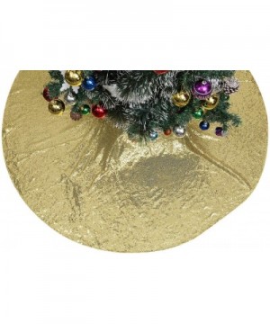 Sequin Christmas Tree Skirt 50" Gold - Gold - C618YMEUMAM $8.88 Tree Skirts