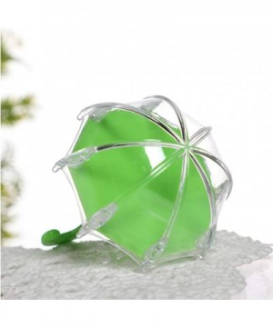 10PCS Candy Treat Boxes Umbrella Shape Small Goodie Gift Boxes for Wedding Baby Shower Communion Birthday Party Favors (Green...