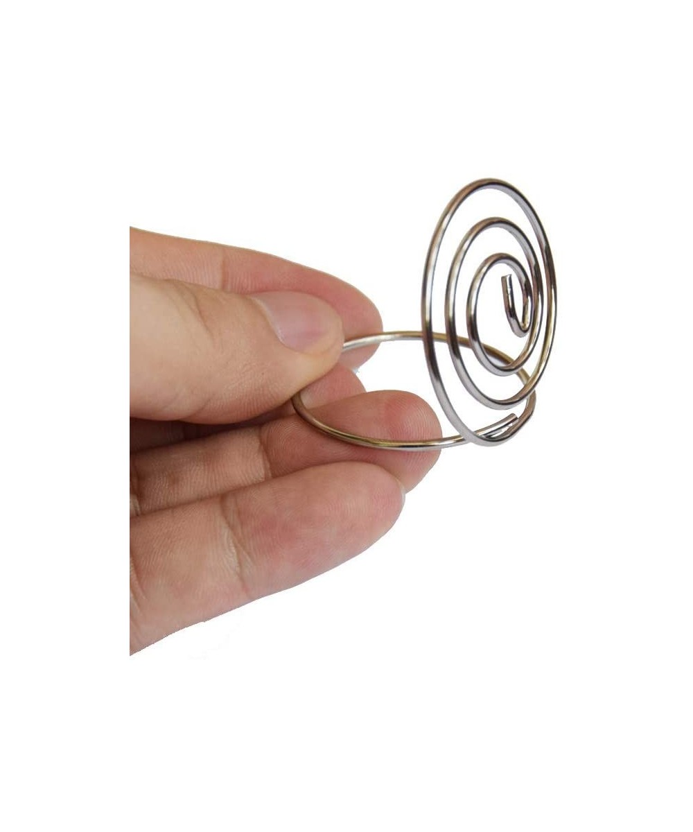 1.38 inch Ring Shape Wedding Table Place Card Holder (20) - CC12JAR2IVX $7.39 Place Cards & Place Card Holders