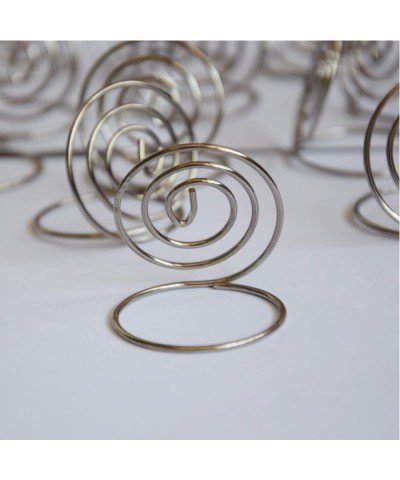 1.38 inch Ring Shape Wedding Table Place Card Holder (20) - CC12JAR2IVX $7.39 Place Cards & Place Card Holders