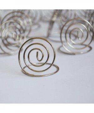 1.38 inch Ring Shape Wedding Table Place Card Holder (20) - CC12JAR2IVX $7.39 Place Cards & Place Card Holders