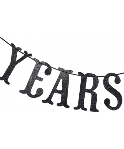13 Years Loved Banner for 13th Birthday/Anniversary Party Decoration Sign Bunting (Black Glitter) - CN18H7M5IW9 $5.39 Banners...