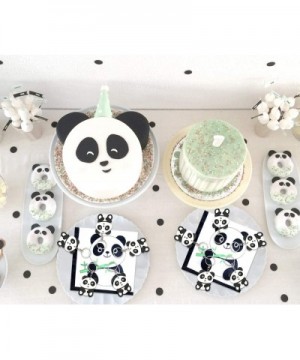 Panda Party Supplies Favors Key Chain Table Cloth Napkins Panda Bear Birthday and Baby Shower Decorations - CI18OA5L7K8 $11.2...