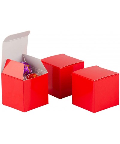 Red Candy Boxes 2 x 2 x 2 Inch Small Mini Favor Boxes-350gsm-Pack of 50 - Red - CP19200Q8RE $6.95 Favors