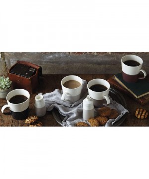 Coffee Studio 40032948 Mug Grande Mixed Set of 4- Porcelain- 18.9 oz. - Mixed - CA18EI8LHSL $43.49 Tableware