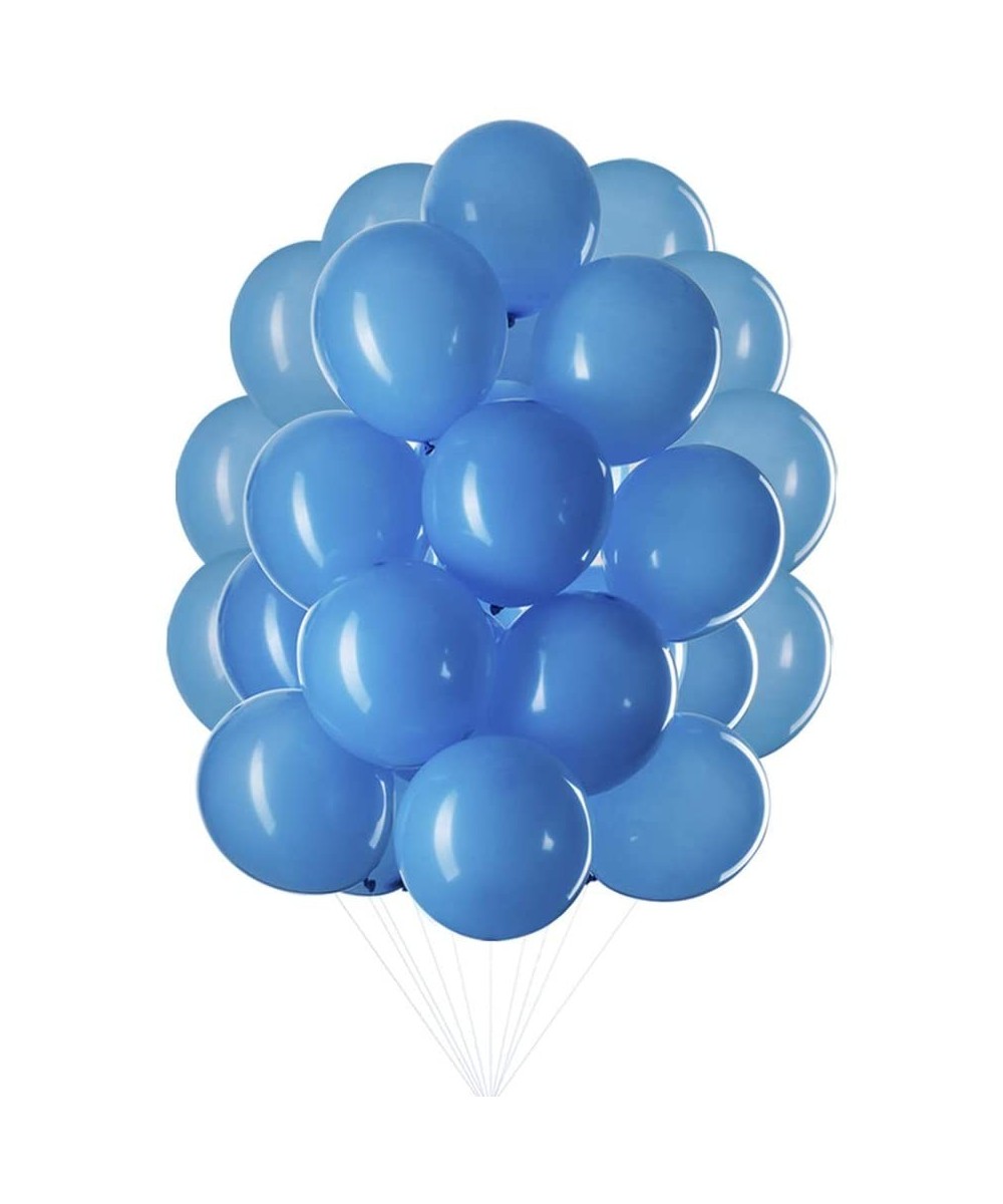 12 inch Light Blue Balloons Baby Blue Balloons Pastel Blue Balloons Party Latex Balloons Quality Helium Balloons- Party Decor...