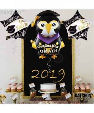 Large Penguin Graduation Balloons for Grad Party - 2 Star Graduation Ballons - Congrats Grad You Did it Balloon - Graduation ...