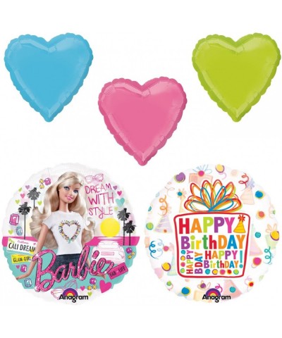 Barbie Birthday Party Supplies and Balloon Bouquet Decorations - CG189WCDOS6 $7.33 Balloons