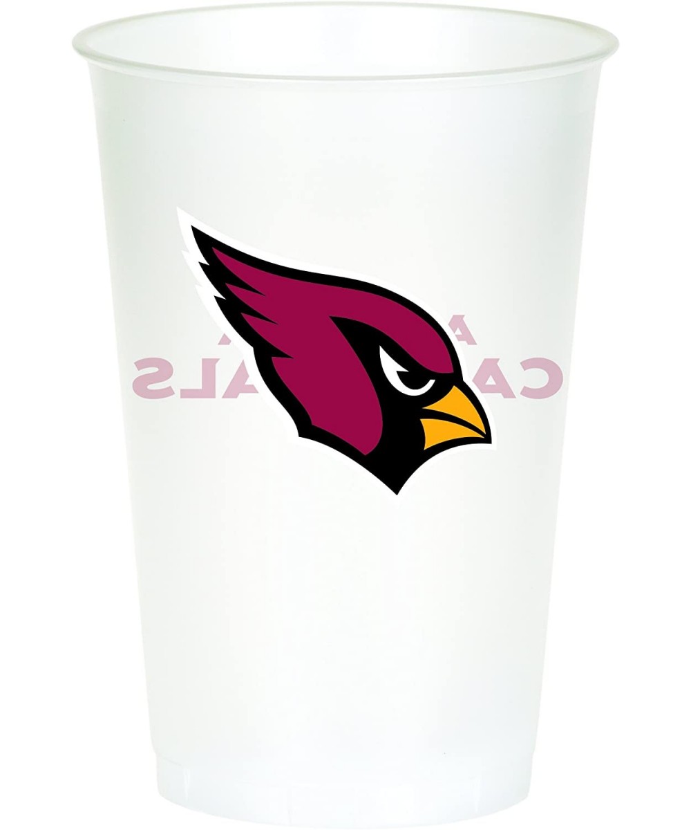 Officially Licensed NFL Printed Plastic Cups- 8-Count- 20-Ounce- Arizona Cardinals - Cups - CK11RUWY7X9 $5.40 Banners & Garlands