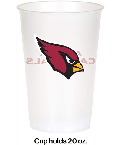 Officially Licensed NFL Printed Plastic Cups- 8-Count- 20-Ounce- Arizona Cardinals - Cups - CK11RUWY7X9 $5.40 Banners & Garlands