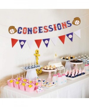 Baseball Party Supplies Concessions Banner - Sports/Baseball Themed First Birthday Party Decorations Favors (Style 1) - Style...