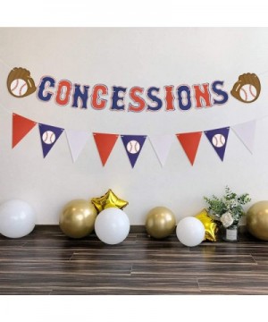 Baseball Party Supplies Concessions Banner - Sports/Baseball Themed First Birthday Party Decorations Favors (Style 1) - Style...