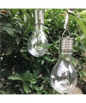 Hanging LED Bulbs- Waterproof Solar Rotatable Outdoor Garden Camping Hanging LED Light Lamp Bulb (Multicolor) - Multicolor - ...