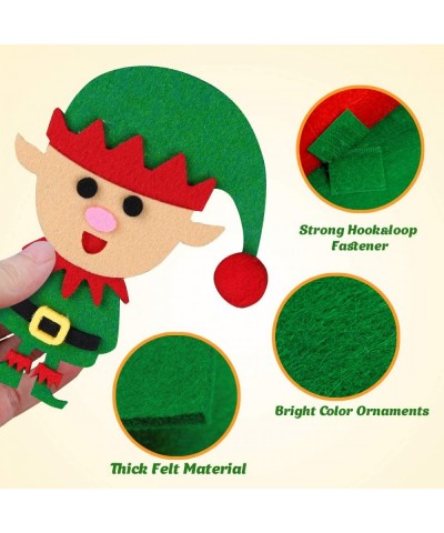 DIY Felt Christmas Tree for Toddlers to Decorate 3.1FT 3D Kids Christmas Tree Set with 32pcs Detachable Ornaments Home Door W...