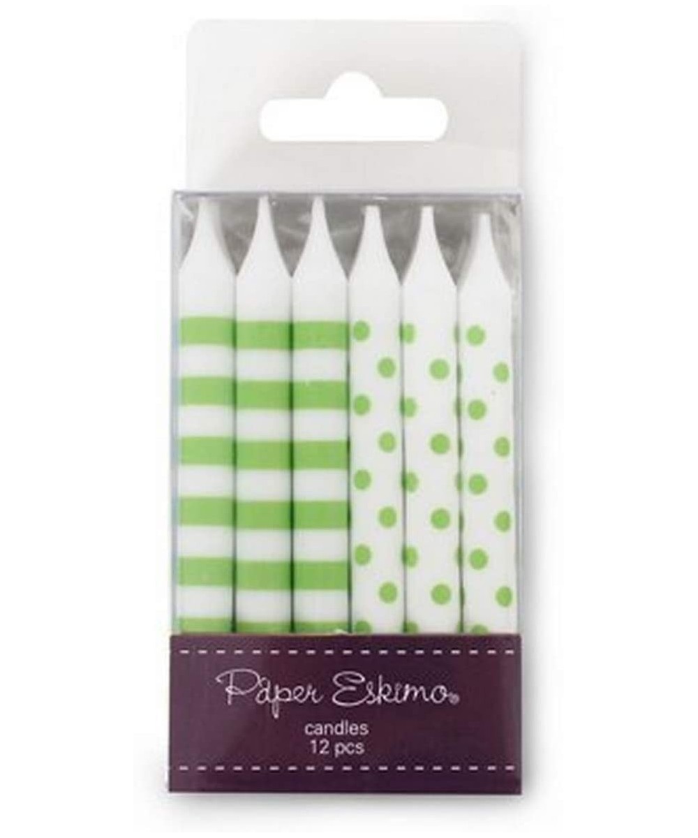 12-Pack Party Candles- Green Apple - Green Apple - CV11HNGM4HD $11.51 Birthday Candles