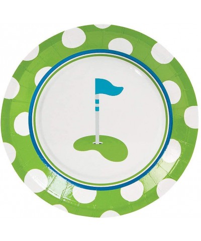 Golf PaR-Tee Dessert Plates for Birthday - Party Supplies - Print Tableware - Print Plates & Bowls - Birthday - 8 Pieces - CQ...