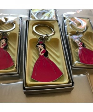 12 QUINCEANERA KEY CHAINS LLAVEROS RINGS RECUERDOS ROJO RED MIS 15 PARTY FAVORS - CI183ZYWQYU $14.12 Favors