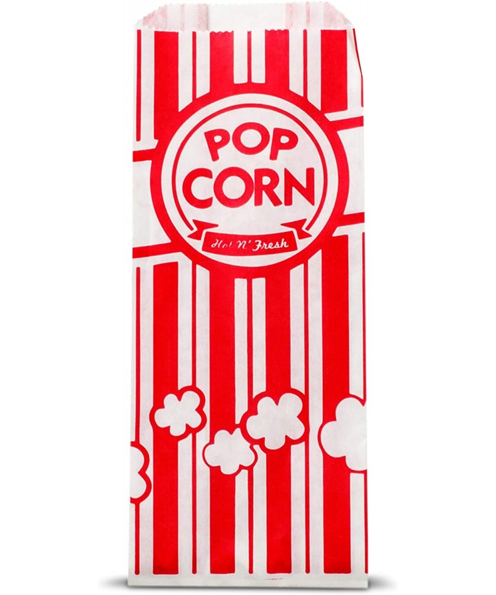 200 Popcorn Bags 1 Once - Perfect Size for Theater- Movies- Birthday Parties Celebration - Great Carnival Light Snacking Bags...