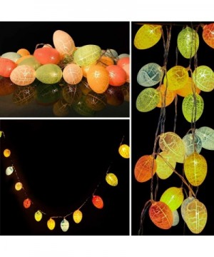 13.2FT 30Lights Easter Decoration Easter Eggs Lights-Easter String Lights Battery Operated Decoration Fairy String Lights Hal...